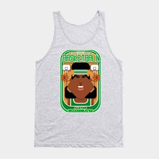 Basketball Green - Alleyoop Buzzerbeater - Aretha version Tank Top